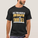 Recherche de jésus christ tshirts Croyance