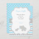 Recherche de chevron gris blanc invitations Éléphant
