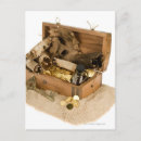 Recherche de tresor cartes postales Richesse