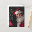 Recherche de noël noir cartes postales Chat