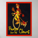 Recherche de clown de cirque posters Vintage