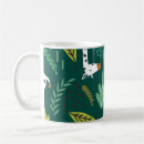 Recherche de motif de girafe tasses Illustration