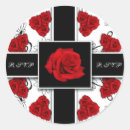 Recherche de rsvp mariage autocollants Rouge