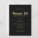 Recherche de black anniversaire invitations Typographie