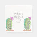 Recherche de cactus serviettes Aquarelle
