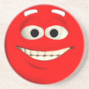 Recherche de émoticônes dessous de verres Sourire