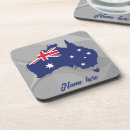 Recherche de drapeau australien dessous de verres Aussie