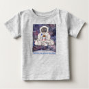 Recherche de astronaute bébé vêtements Aquarelle