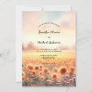 Recherche de boho sunflowers mariage invitations Romantique