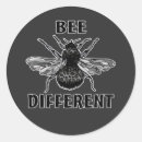 Recherche de soyez différent autocollants Bizarre