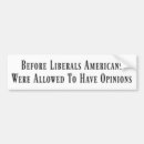 Recherche de liberals voiture autocollants Political