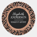 Recherche de empreinte de léopard rose autocollants Glacer