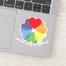 Recherche de amour lesbien autocollants Coloré