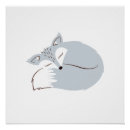 Recherche de renard posters Mignon