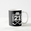 Recherche de hoc tasses Joueur de hockey