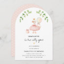 Recherche de tutu anniversaire invitations Mignon
