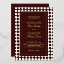 Recherche de motif feuille invitations Couple