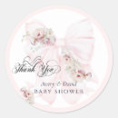 Recherche de décoration baby shower fille autocollants Bébé en fleurs