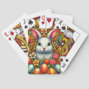Recherche de pâques lapin jeux de cartes Fleurs