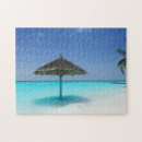 Recherche de parapluies puzzles Plage
