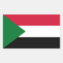 Recherche de drapeau du soudan autocollants Pays