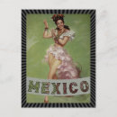 Recherche de fille mexicaine cartes postales Vintage