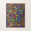 Recherche de psychedelic puzzles Hippie