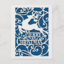 Recherche de rennes noël cartes postales Décoration