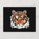 Recherche de visage tigre cartes postales Jungle