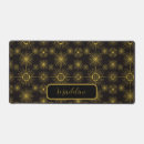 Recherche de phase tapis souris Noir