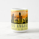 Recherche de los angeles tasses Coucher de soleil
