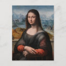 Recherche de vincis cartes postales La gioconda