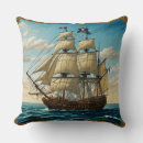 Recherche de bateau pirate coussins Océan
