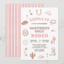 Recherche de first rodeo invitations Cowgirl