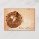 Recherche de petits pains cartes visite Cuisinier