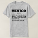 Recherche de mentor tshirts Pour tous