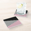 Recherche de zigzag gris dessous de verres Motif géométrique
