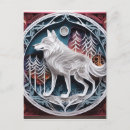 Recherche de loup sauvage cartes postales Nature