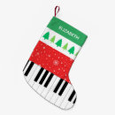 Recherche de instruments chaussette de noël Musicien