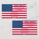 Recherche de american flag visitenkarten Usa