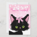 Recherche de chaton noir et blanc invitations Jeune fille