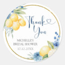 Recherche de limonade autocollants Baby shower au citron