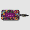 Recherche de charge bagages étiquettes Floral