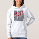 Recherche de rouge pulls capuche Fleurs