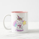 Recherche de licorne de bébé tasses Mignon