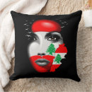 Recherche de liban coussins Drapeau