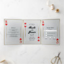 Recherche de casino mariage invitations Élégant