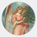Recherche de ange vintage de noël autocollants Vacances