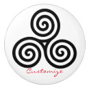 Recherche de tribal boutons et poignées de porte Noir