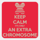 Recherche de trisomie autocollants Syndrome de down